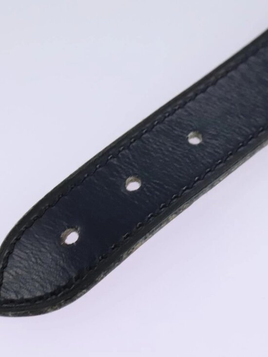HERMES Constance Belt Leather Navy Auth am7633